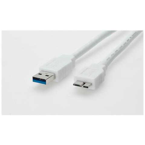 USB 3.0 Cable, USB Type A M - USB Type Micro B M 0.8 m - Foto 2